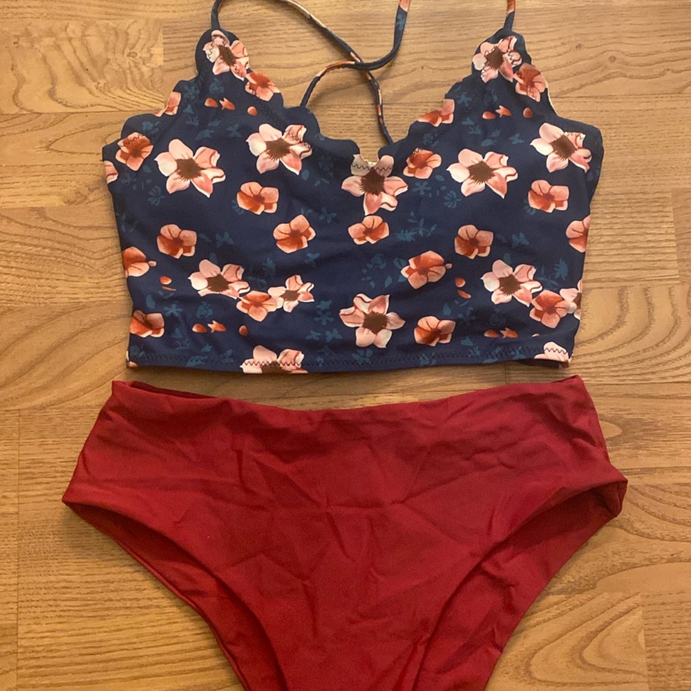 Flower bikini